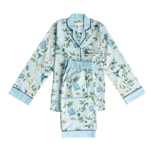 Shirley Blue Chinoiserie Long Sleeve Set